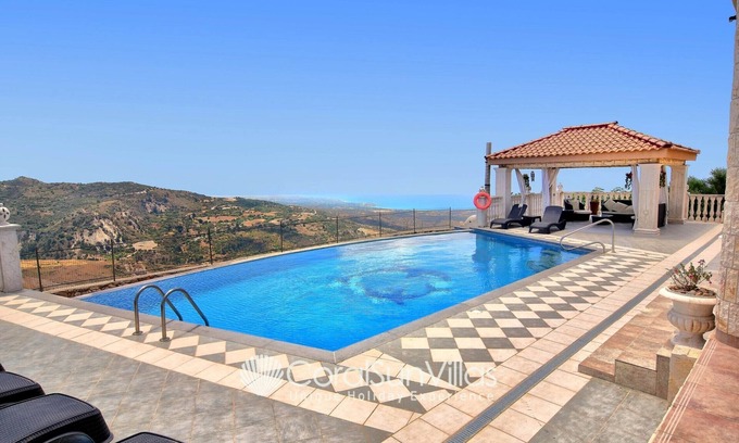 Kathikas Villa | Elegant Villa in Prime Location, Ideal for Weddings, Amazing Pool & Terrace
