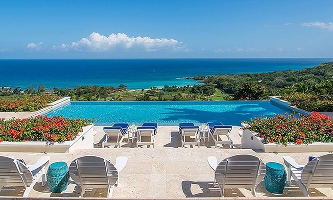Tryall Villa | Elegantly Appointed Villa with Panoramic Sea Views, Landscaped Gardens, Private 50ft Infinity Pool!