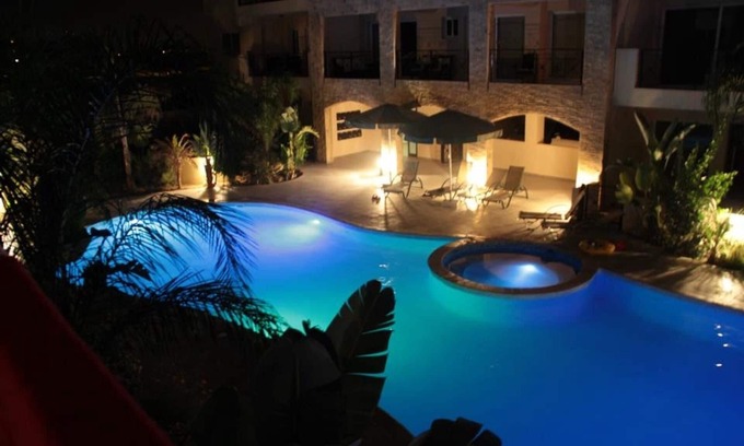 Kiti Apartment | Elegantly furnished 2 bed apartment with free AC, Wifi, pool & gym