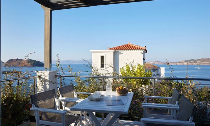 Petra Villa | Eleia Villa with Private Pool & Sea View