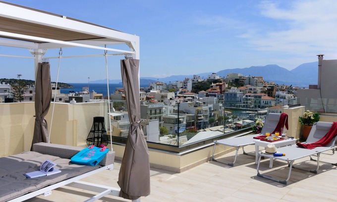 Agios Nikolaos Apartment | Elenis Lake View Center House