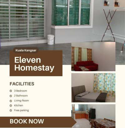 Kuala Kangsar House | Eleven Homestay Kuala Kangsar