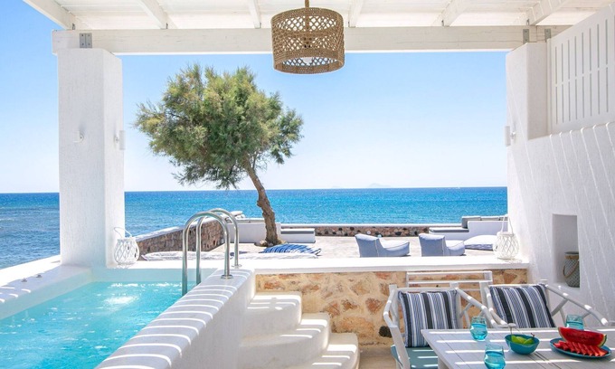 Exomytis Villa | Elite Santorini Villa | Aegean Melody Suites | 2 Bedroom | Heated Outdoor.