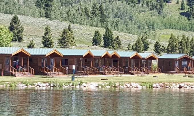 West Yellowstone Cabin | Elk Haven Camping (Cabin 14)