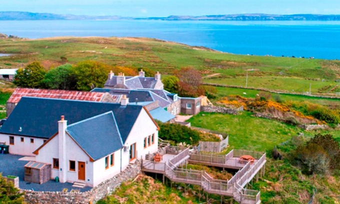 Nerabus House | Ellister Lodge - luxury Islay self-catering - with Visit Scotland 4* Grading