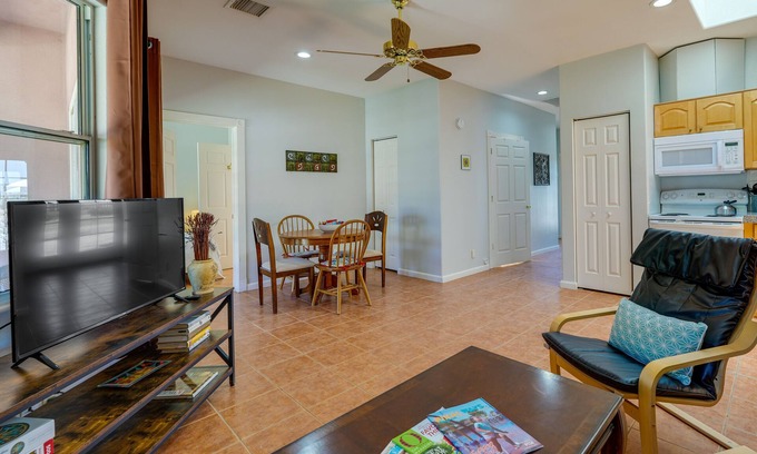 Eleven Mile Corner Apartment | Eloy Vacation Rental w/Pool Access & Courtyard!