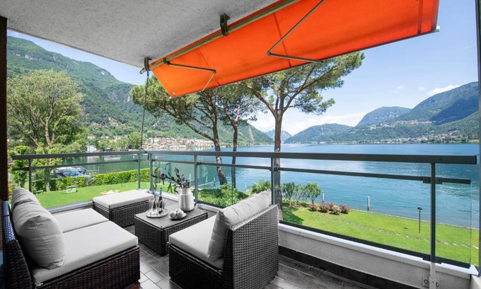 Capolago Apartment | Emotion Lake View - Happy Rentals