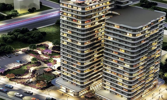 Avcilar Apartment | Empire Istanbul, modern, high rise, amazing view