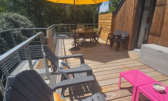 Sarzeau Apartment | En Bord de Mer, Appartement au 1er Étage Avec Terrasse Spacieuse
