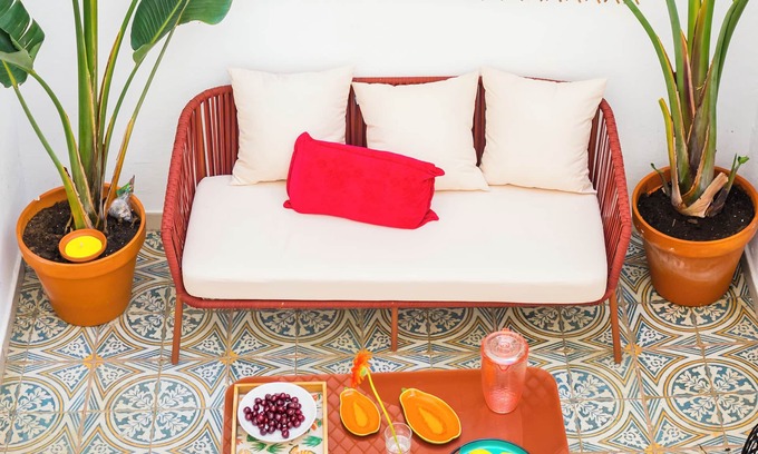 San Gil Apartment | Encantador Dúplex con Patio Privado en el Casco Antiguo