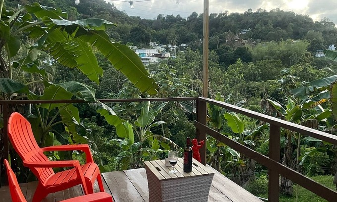 Guaynabo House | Enchanted Garden house w jacuzzi, Mountain View-20 min to San Juan and beaches