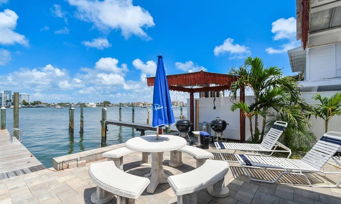 Bay Esplanade Apartment | Enchanted Inn Suite #2 w/View of the Intra-costal water-way Pool, Fishing Dock,