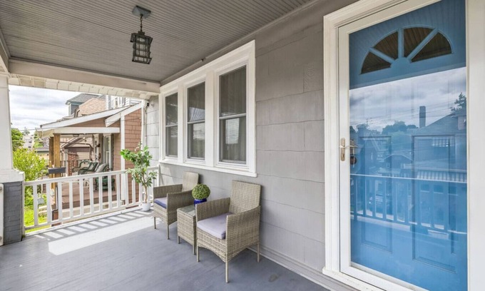 Brookline House | Enchanting 3BR with Yard | Patio