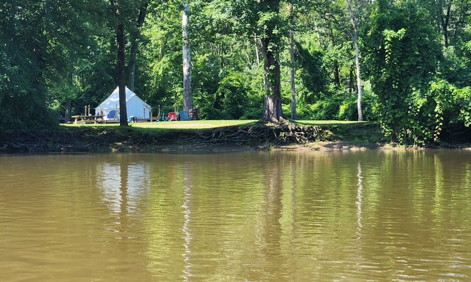 New Richmond RV Rental | Enchanting Bell Tent in Fennville