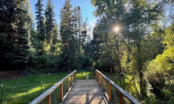 Taos Cabin | Enchanting cabin with modern amenities, private and immersed in nature.