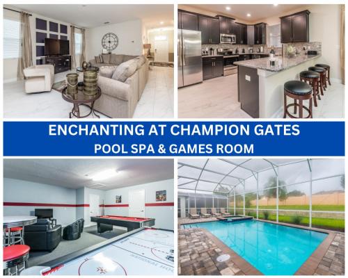 Gotha House | Enchanting Escape Private Pool SPA Games Room