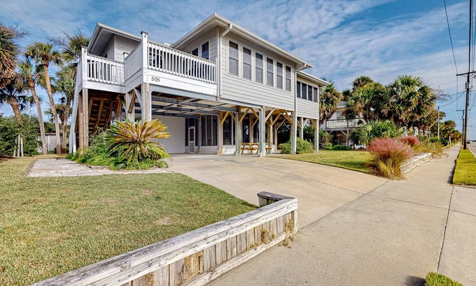 Edisto Island House | Enchanting & sunlit dog-friendly retreat with generous deck - steps to the sand
