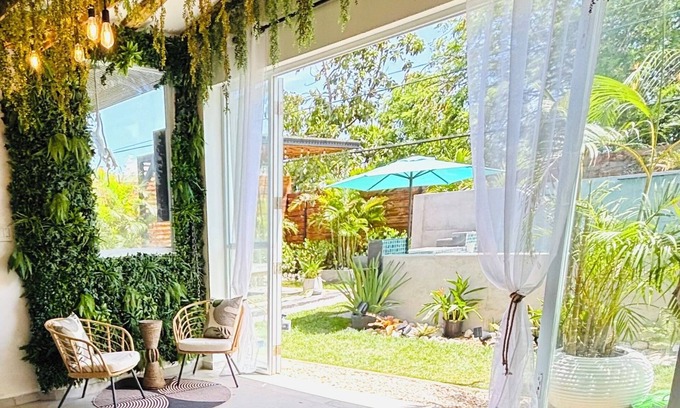 Aguadilla Pueblo House | Enchanting Zen Oasis Home W/Pool and Solar Panels on Ramey, Aguadilla