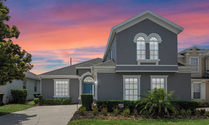 Calabay Parc Villa | Endless Summer Villa, Spacious 4 bedroom pool home w/spa and tropical garden and themed kids rooms