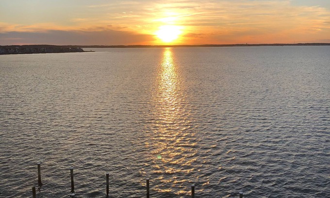 Midtown Ocean City Condo | Enjoy a Bayfront Balcony, Amazing Views, WiFi, Central AC & Shared Outdoor Pool