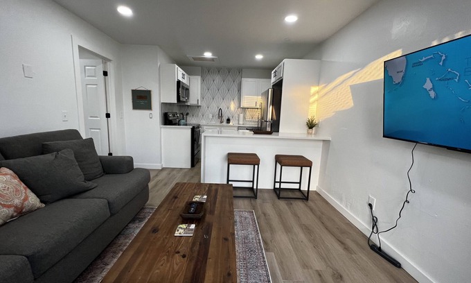 Midtown Apartment | Enjoy a stylish experience at this centrally-located place