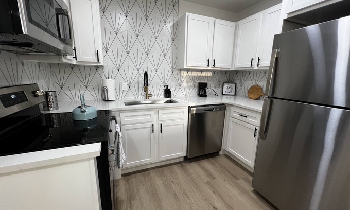 Midtown Apartment | Enjoy a stylish experience at this centrally-located place