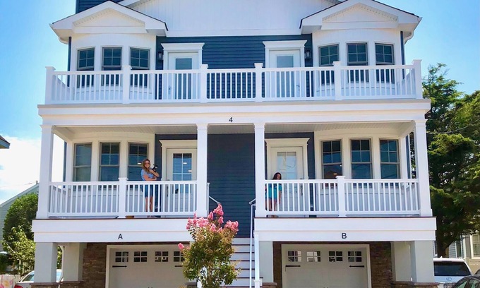Margate City House | Enjoy an spring or fall season getaway in Margate City NJ