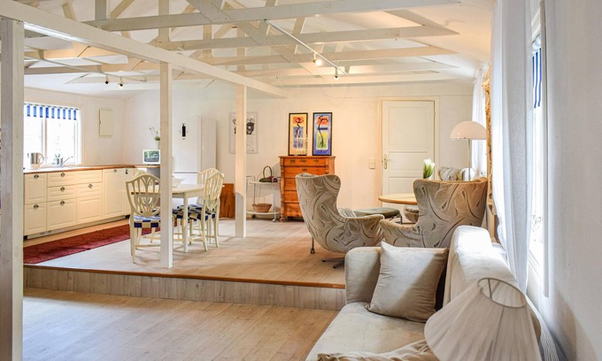 Hjorted House | Enjoy an unforgettable stay in this inviting vacation home with some sea view.