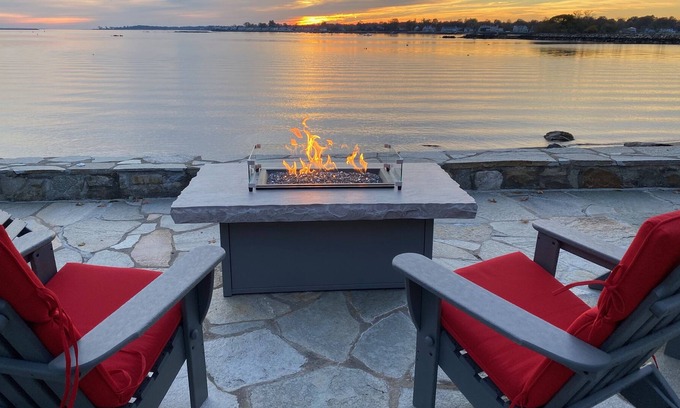Cove - East Side - Shippan House | Enjoy endless harbor activity and waterfront sunsets over NYC skyline