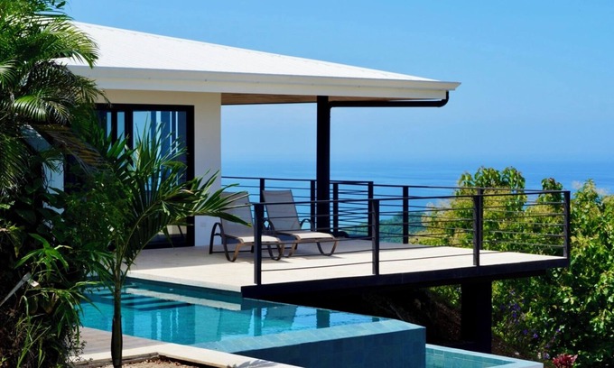 Puerto Carrillo House | Enjoy incredible ocean views high above beautiful Playa Carrillo