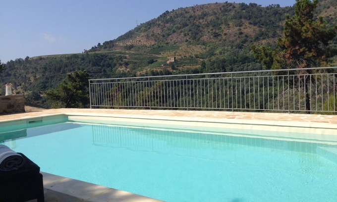 Camporosso House | Enjoy nature in all privacy with pool. Beautiful view on vinyards and sea.