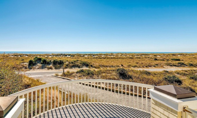 South Beach House | Enjoy nothing but dunes between you and the beach at Sea Haven!