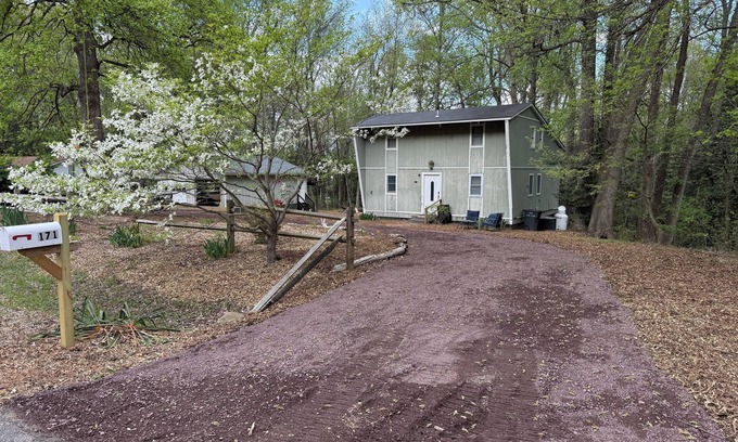 Montross House | Enjoy the beach & the woods while you relax & unwind at Wandering Woods Bungalow