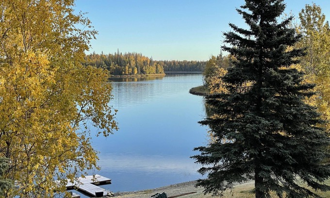 Nikiski House | Enjoy the Lake and Loons