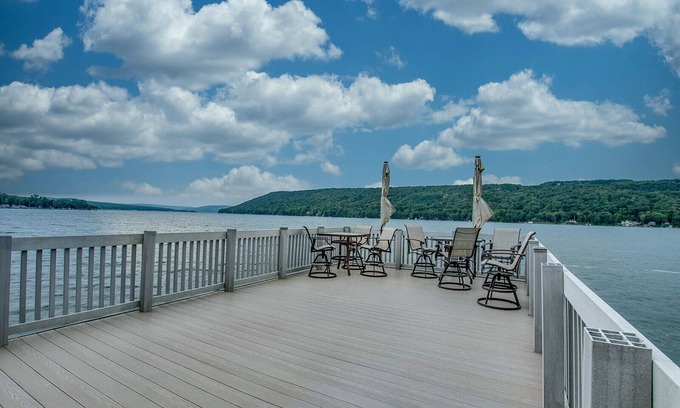 Dundee House | Enjoy the sunset from this east side Keuka Lakefront home!