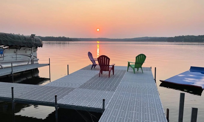 Fifty Lakes Cabin | Enjoy the Sunsets over Beautiful Lake Mitchell!