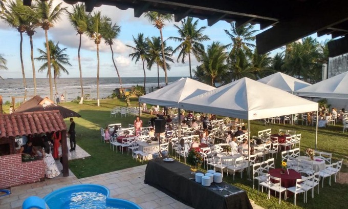 Santo Agostinho House | EnseadaPrime eventos e casamentos beira-mar na Praia Enseada dos Corais PE para 300 Pessoas