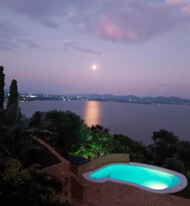Kosmos Bed & Breakfast | Enso Botanico Boutique Wellness Villa, with an outside wood-fire Hot Tub in Kosmos