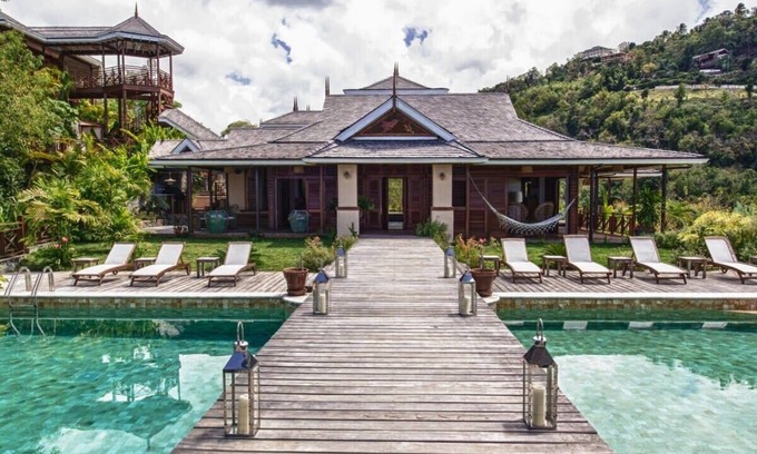Marigot Bay Villa | Enter a world of luxury and Italian design