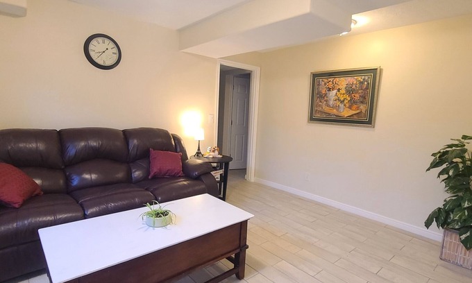 West Valley City Apartment | Entire amazing basement! Middle of Salt Lake City*Private Entrance