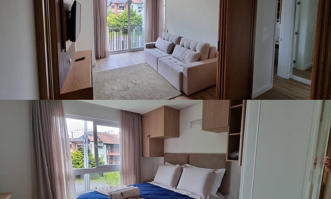 Centro Apartment | Entire Apartment in Gramado Bavária Center