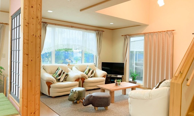 Shiraoi House | Entire building reserved for 1 group pets OK/Shiraoi-gun Hokkaidō