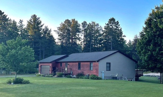 Upper Peninsula Michigan House | Entire home featuring two master suites. Sleeps 10 total.