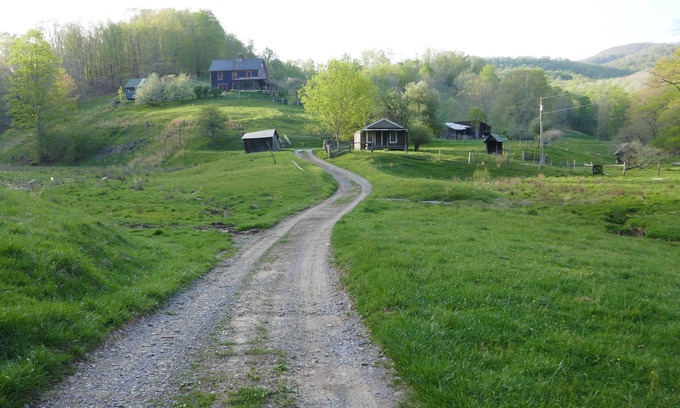 Falling Spring House | Entire house on a remote sheep farm , tended for 45 years