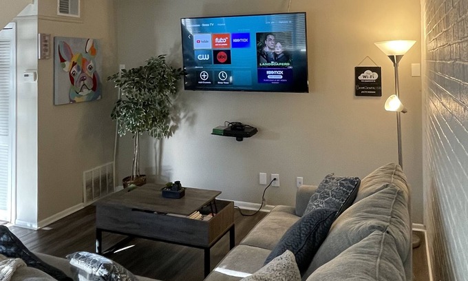 Mayfield Heights Condo | Entire lovely 2 bedroom loft with indoor fireplace