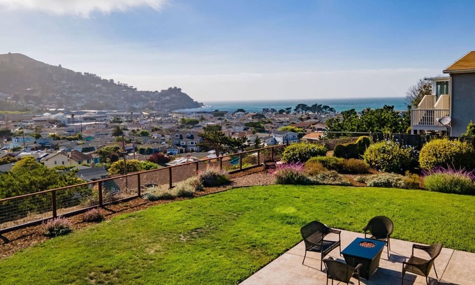 Linda Mar House | Entire Ocean View Home/beaches, hiking, restaurants, family activities.
