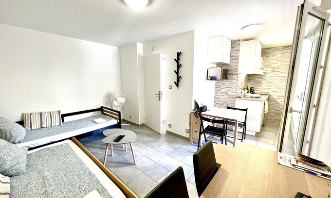 Minimes - Barriere de Paris Apartment | Equipped studio - Canal du Midi in Toulouse