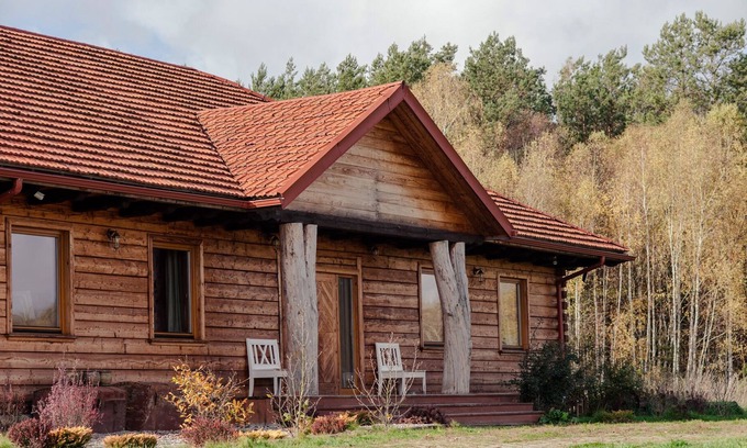 gmina Tuczna Cottage | Escape forest cottage with pool and sauna