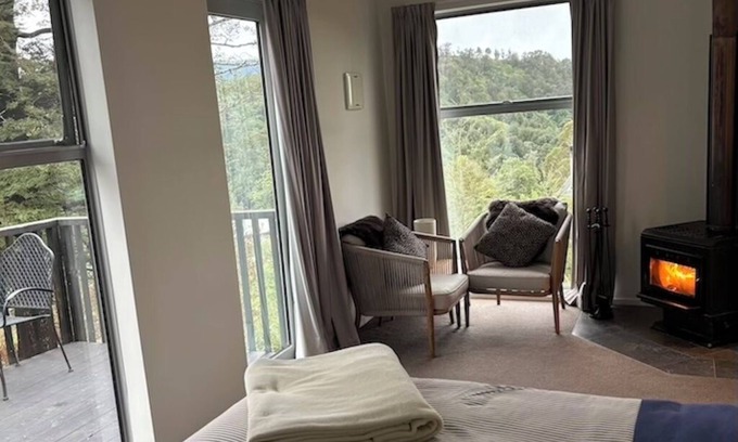 Waimakariri District Apartment | Escape to Blackwood - Your Private Forest Retreat