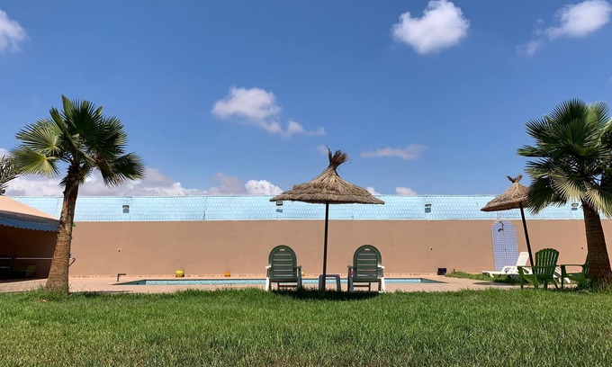 Sidi Bibi Villa | Escape to Luxury: Moroccan Villa w/Pool, Garden - Book Your Blissful Getaway Now